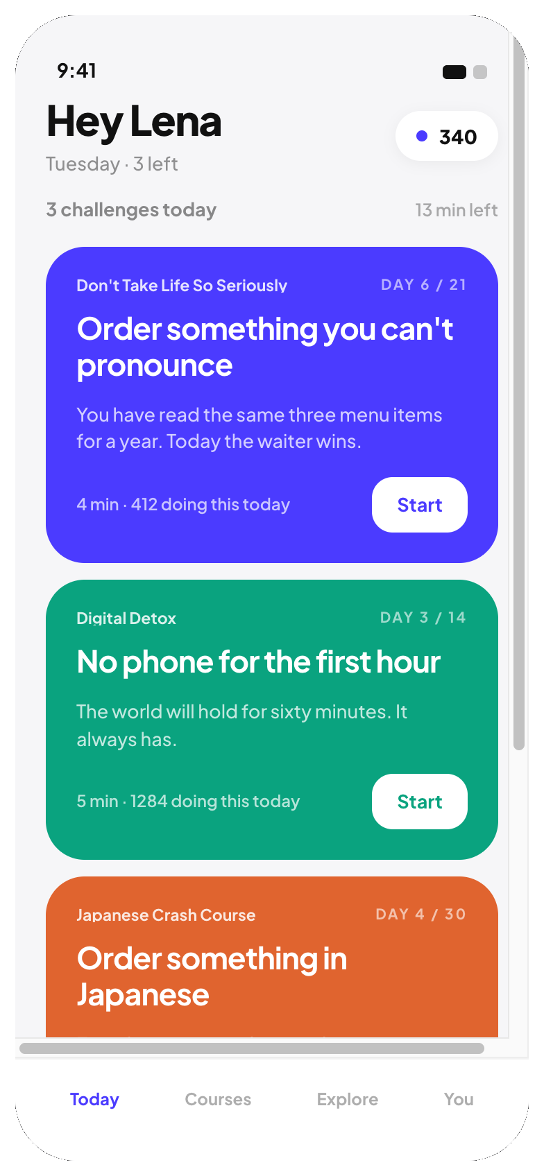 Dabble Today-Screen